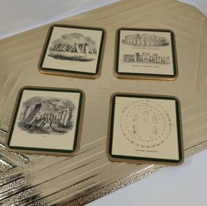 Stonehenge Themed Coasters Set